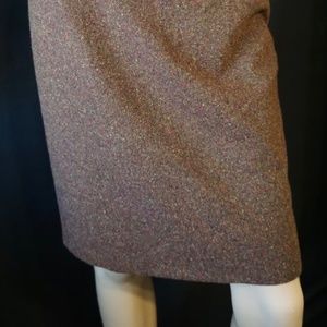 Just In Time - Wool Skirt - Size S - Brown